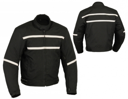 Men Textile Motorbike Jacket